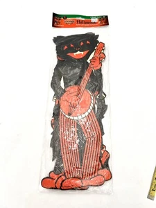 Beistle Vintage Halloween SCAT CAT BAND Cut Outs (4) Reproduction Minor Damage - Picture 1 of 5
