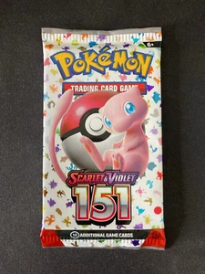 Pokemon Scarlet & Violet 151 Booster Pack Factory Sealed - Picture 1 of 2
