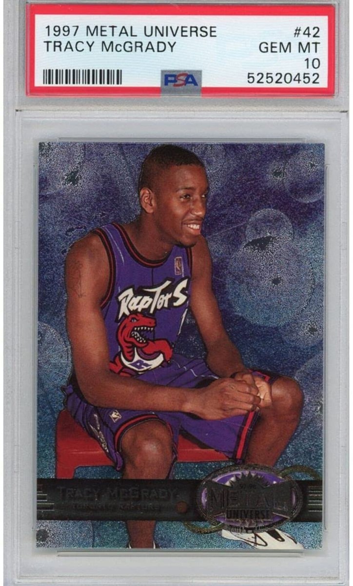 1997-98 Metal Universe - Tracy McGrady #42 for sale | eBay