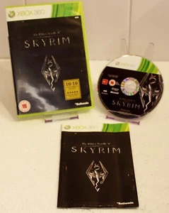The Elder Scrolls V: Skyrim (Microsoft Xbox 360) - Fully Tested with manual - Picture 1 of 2