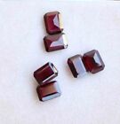 10.30 Cts Natural Red Garnet 6X8 Mm Trillion Faceted Cut Loose Gemstone