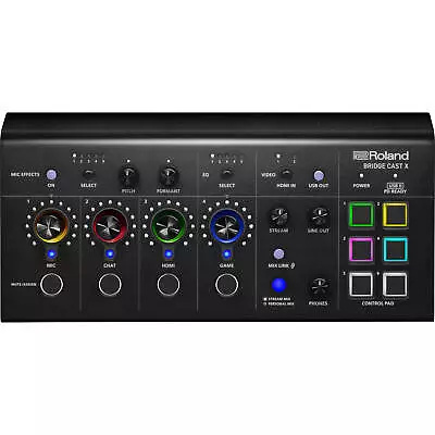 Roland Bridge Cast X Dual-Bus Pro Streaming Mixer - Image 1 of 4