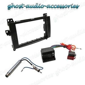 Mercedes VW 2 DIN Car Stereo CD Radio Facia Fascia Fitting Kit Adaptor Surround - Picture 1 of 1