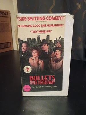 Винтажные Vhs Пули Над Бродвеем Видео Обновление Магазин Кино AZ Б/у Печать - Изображение 1 из 4