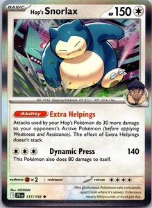 Hop's Snorlax 117/159 - SV09: Journey Together Holofoil - Picture 1 of 2