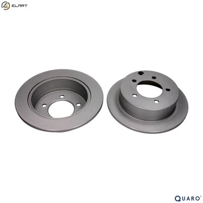 2x BRAKE DISC QD7548 FOR MITSUBISHI GALANT/FORTIS/VIII/Sportback CEDIA LANCER - Image 1 of 4