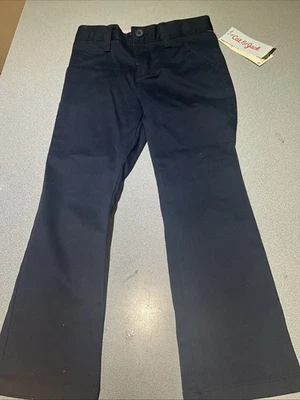 Cat & Jack  GIRL  School Uniform PANTS NAVY BLUE SZ 5 NEW WITH TAGS FREE SH - Image 1 of 4