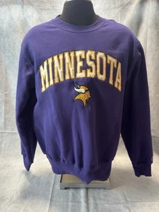 Vintage NFL Minnesota Vikings Champion Men's Large Sweatshirt New with tags VTG - Picture 1 of 6