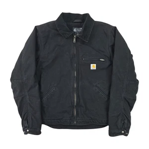 Carhartt Detroit Workwear Blanket Lined Jacket Black Herren Medium - Bild 1 von 9