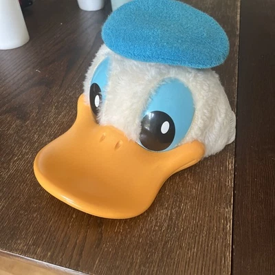 Gorra de béisbol Disney Donald Duck vintage con billete de plástico - años 80 Foto 1 de 4