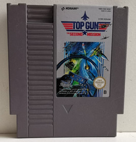 Top Gun The Second Mission NES Nintendo Entertainment System Spiel Modul gut