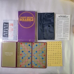 Juego de Crucigramas Scrabble Edición Bolsillo Vintage Murfett 1979 - Nuevo Nunca Usado - Imagen 1 de 8