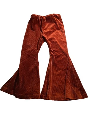 Girls Fall Velvet Bell Bottoms Medium Elastic Waist - Image 1 of 4
