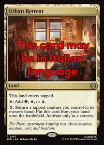 MTG URBAN RETREAT EXC - RIFUGIO URBANO 187 - SPM - MAGIC - Picture 1 of 1