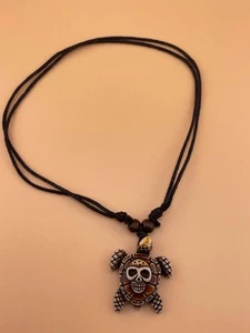 Modeschmuck Anhänger Schildkröte mit verstellbarem Halsband - Bild 1 von 1