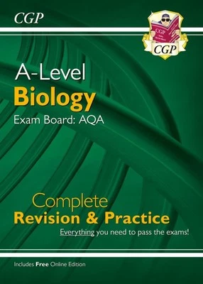 A-Level Biology: AQA Year 1 & 2 Complete Revision & Practice - Image 1 of 2