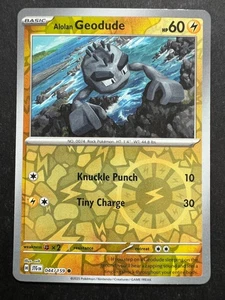 Alolan Geodude - 044/159 - Journey Together - Pokémon TCG - Reverse Holo - NM - Picture 1 of 2
