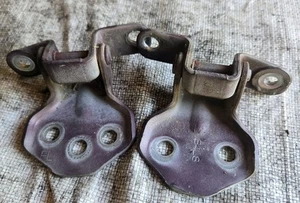 90-97 Mazda Miata Driver LEFT Door Hinge Pair Upper Lower NA LH - Bild 1 von 4