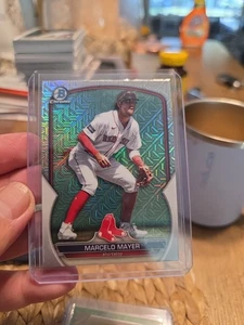 2023 Bowman Chrome - Prospects Marcelo Mayer #BCP-210 Mojo Refractor (RC) - Picture 1 of 2