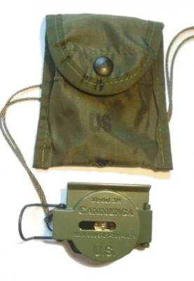 US Army Militär Kompass Cammenga Military Compass Oliv - Bild 1 von 4