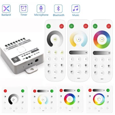 PWM LED Controller Bluetooth Music Voice COB DIM RGB CCT RGBW Pixels LED STRIP - Image 1 of 4