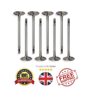 Set of 8x Exhaust Valves for Vauxhall Astra 1.2/1.4 16v X12XE/Z12XE/Z12XEP/Z14X - Picture 1 of 4
