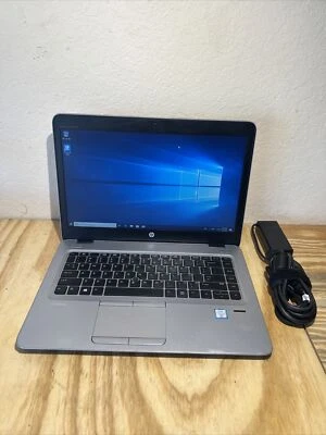 HP Elitebook 840 G3 14" Core i5 2.4GHz . 12GB RAM 256GB SSD Windows10 Pro Office - Image 1 of 4