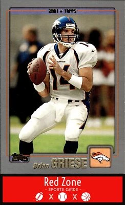2001 Topps - #246 Brian Griese NM Set Break. - Image 1 of 2