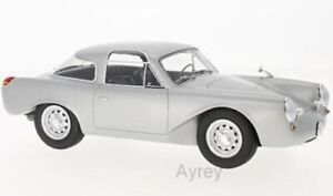 Best Of Show 1:18 Diecast Model Porsche Glockler Coupe, Silver, 1954 BOS 235