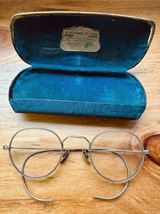 VTG Artcraft Nokoroo Eyeglasses 1/20 12k GF W/Case Dr. Bernardo Villegas El Paso - Picture 1 of 19