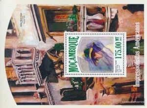 Stamps Mosambik 2013 Mi miniature sheet 844 MNH 2013 American Impressionists - Picture 1 of 1
