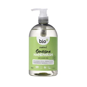 Bio-D Lime & Aloe Vera Hand Wash Soap  - 500ml - Picture 1 of 4