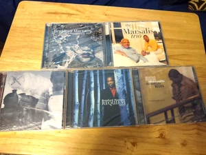 Wynton Ellis Branford Marsalis 5 CD Lot New Sealed - Picture 1 of 3