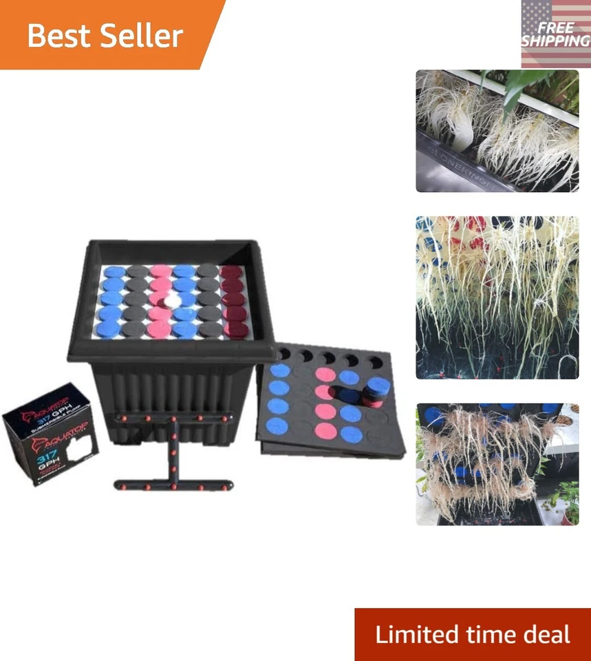 Máquina de clonación aeropónica de 36 sitios - ¡Logra el 100% de éxito en la propagación de plantas! Foto 1 de 4