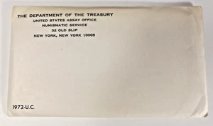 1972 P, D Mint Set - Treasury, Assay Office, Numismatic Servs. Govt Sealed - Picture 1 of 2