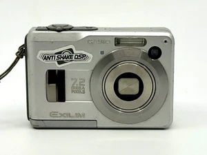 Casio Exilim EX-Z120 7.2MP Digital Camera - Silver - Tested - Bild 1 von 11