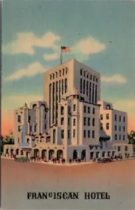 Postal Franciscan Hotel Albuquerque Nuevo México - Imagen 1 de 2