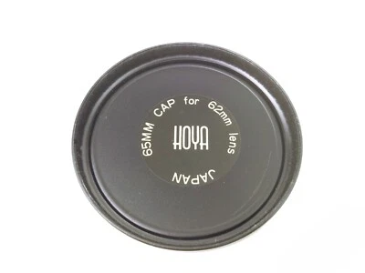 HOYA Japan Metal 62mm (65mm Inner Diameter) Slip-On Front Lens Cap - Image 1 of 2