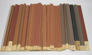 50 Schmirgelpapierhölzer Konvolut Goldschmiedewerkzeug - Bild 1 von 4