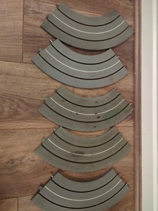 Triang Minic Autobahnen grau 90 Grad gebogenes Gleis (M1611) - 5 Stück - Bild 1 von 8