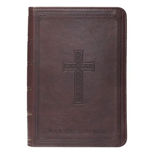 Personalized KJV Bible King James Version Large Print Compact Bible with Name - Imagen 1 de 10