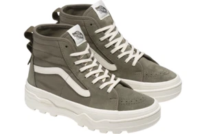 VANS Sentry SK8-Hi WC Kalamata Lona Gamuza Tenis Verde Oliva M9.0 / W 10.5 - Imagen 1 de 5