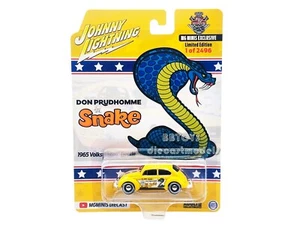 1965 VOLKSWAGEN BEETLEYELLOW GOODYEAR 1/64 DIECAST POR JOHNNY RAYO JLCP7433 - Picture 1 of 1