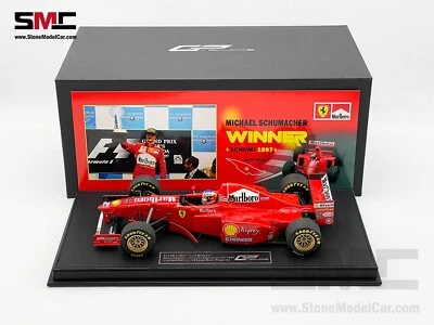 GP REPLICAS 1:18 Ferrari F1 F310B Michael Schumacher Canada Winner 1997 w Decal - Image 1 of 4