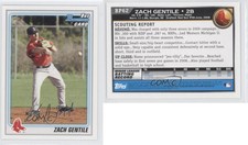 2010 Bowman Prospects Zach Gentile #BP62