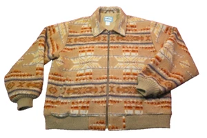 Pendleton Wool Jacket Mens Size Large Southwest Aztec Made in USA - Picture 1 of 19