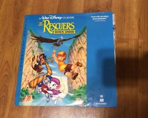 THE RESCUERS DOWN UNDER LASERDISC VG+ 1142 CS WALT DISNEY CAV - Picture 1 of 2