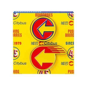 Citybus Hong Kong Classic Logo Pin Set Collection - Picture 1 of 2