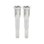 2Pcs Silver Current Lead Stripper Carbon Steel Wire Twisting Tools  Electrician