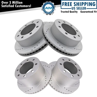 Brake Rotors Set For 2001-2002 Dodge Ram 2500 Ram 3500 - Изображение 1 из 4